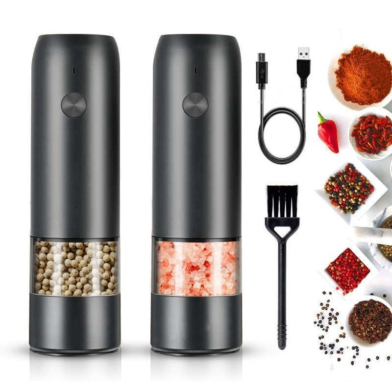 USB-C Rechargeable Electric Salt and Pepper Grinder – Urbn Designs