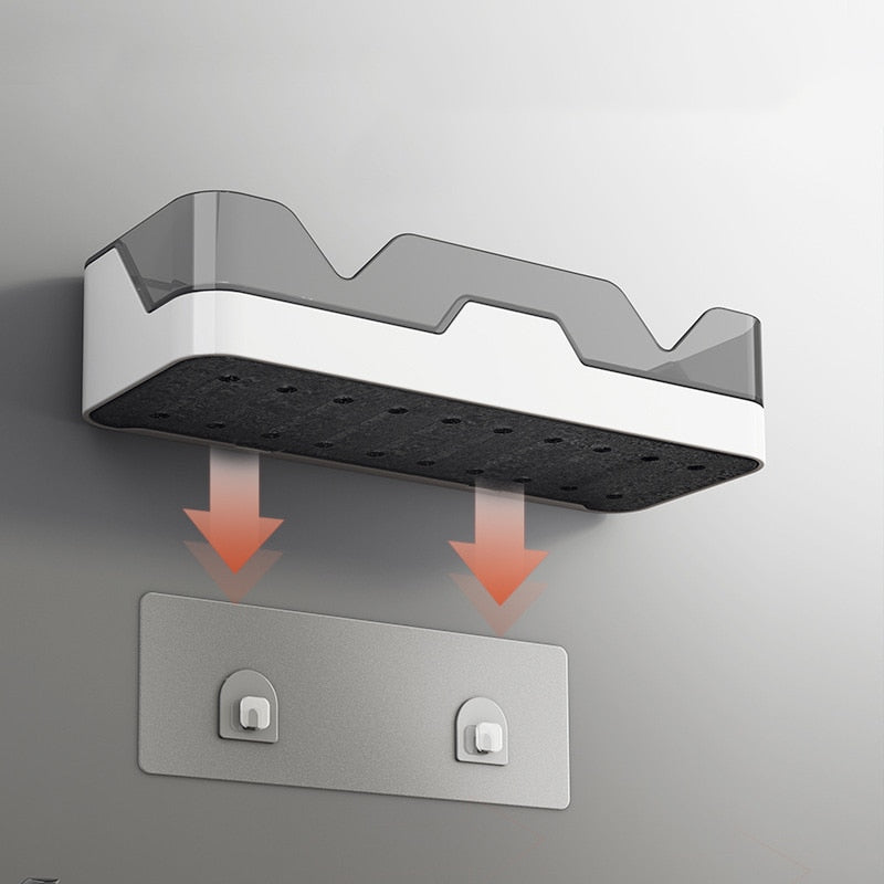 No-Drill Bathroom Shelves – Urbn Designs