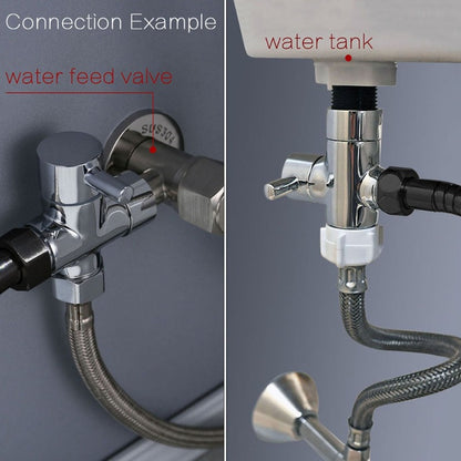 Easy-Install Bidet System - Commercial-Grade Stainless Steel